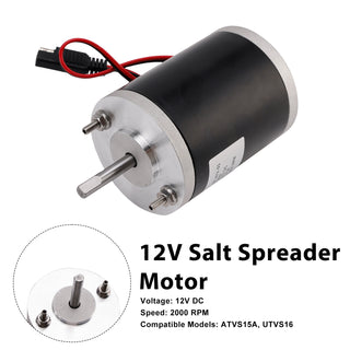 Salt Spreader Motor Replaces Buyers SaltDogg 3000966 for ATVS15A UTVS16
