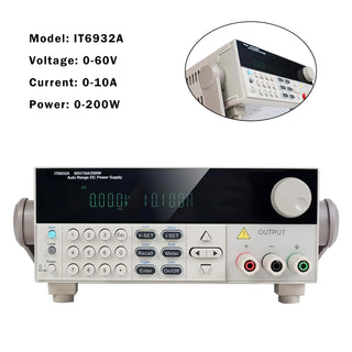 IT6932A Programmable DC Power Supply 60V/10A/200W Lab Power Supply