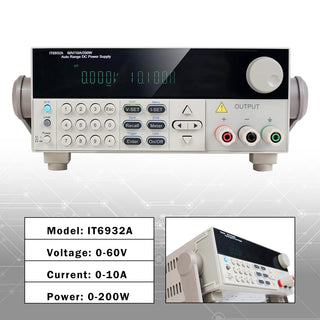IT6932A Programmable DC Power Supply 60V/10A/200W Lab Power Supply