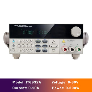 IT6932A Programmable DC Power Supply 60V/10A/200W Lab Power Supply