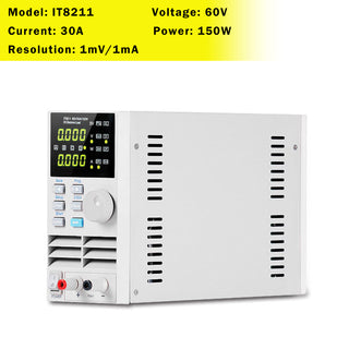 IT8211 60V / 30A / 150W DC Electronic Load Lab Adjustable Digital Control