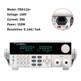 IT8511A+ 150W 150V 30A Programmable Electronic Load Battery Test