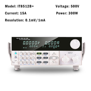 IT8512B+ 300W 500V 15A Programmable Electronic Load Battery Test