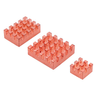 Orange Pi RV2 Radiator Development Board Pure Copper Heat Sink w Adhesive Cooler