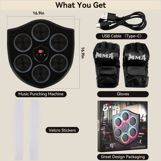 Smart Music Boxing Machine for Adults and Kids