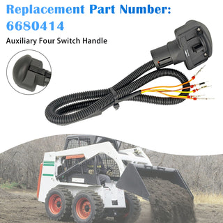 6680414 Auxiliary Four Switch Handle For Bobcat 753 773 7753 853 863 864 873 963