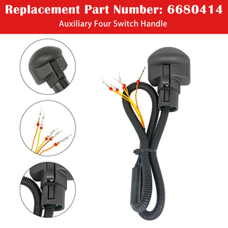 6680414 Auxiliary Four Switch Handle For Bobcat 753 773 7753 853 863 864 873 963