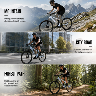 26-Inch Mountain Bike for Adults – Dual Disc Brakes MTB Bicycle for Trail & Outdoor Riding