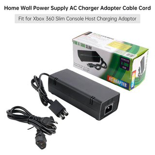 AC Adapter Brick Charger Power Supply Cord 115W Fit for Xbox 360 Slim US Plug