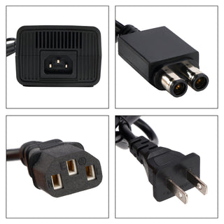 AC Adapter Brick Charger Power Supply Cord 115W Fit for Xbox 360 Slim US Plug