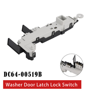 Washer Door Latch Lock Switch DC64-00519B Replace Parts For Samsung For Kenmore