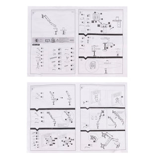 Single Monitor Desk Mount for 17"-32" Screens 2-9kg Load Computer Monitors Stand