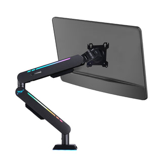 Gaming Monitor Arm 32inch Desktop Computer Monitor Stand RGB Light Monitor Stand