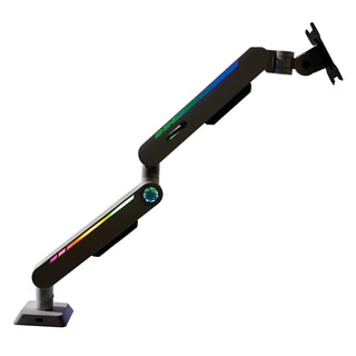 Gaming Monitor Arm 32inch Desktop Computer Monitor Stand RGB Light Monitor Stand