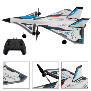 Z68 2.4GHz 6CH Remote Control Future Fighter Brushless With Light 2 Batteries