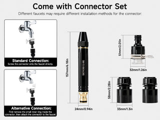 High Pressure Garden Hose Nozzle Set