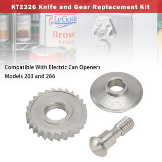 KT2326 Replacement Knife And Gear Kits For 203 And 266 Electric Can Openers