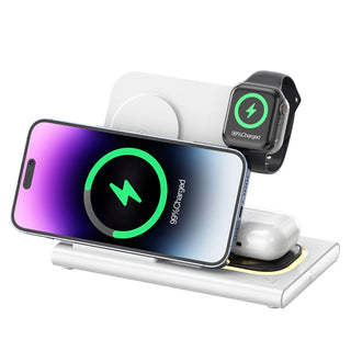 4 in 1 Charger Stand Multiple Devices Wireless Charger iPhone Charging Station