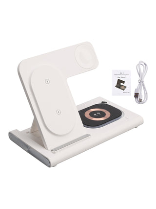 4 in 1 Charger Stand Multiple Devices Wireless Charger iPhone Charging Station