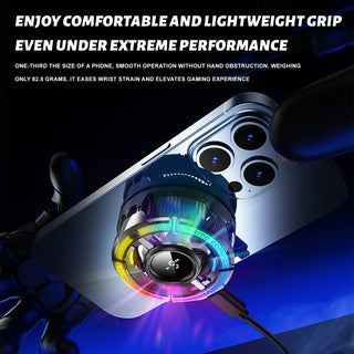 Magnetic Phone Cooler for Gaming Cell iPhone Cooling Fan Portable RGB Cooler