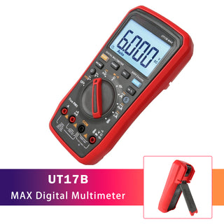 UT17B MAX Digital Multimeter DC/AC Function SwitchingC/V/I/R Measurement