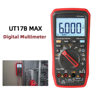 UT17B MAX Digital Multimeter DC/AC Function SwitchingC/V/I/R Measurement