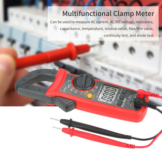 UT202+ Handheld True RMS Digital Clamp Meter Multimeter AC DC Volt NCV