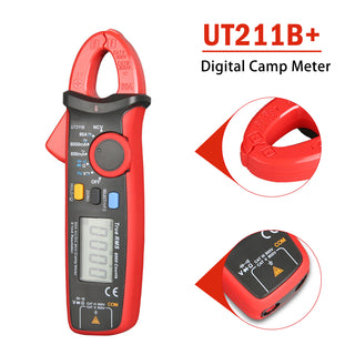 UT211B 60A Mini TRMS Multimeter Digital Clamp Meter AC DC VFC NCV Tester