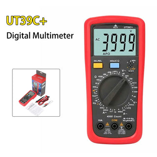 UT39C+ Digital Multimeter AC DC Voltmeter Ohm Cap Diode Tester