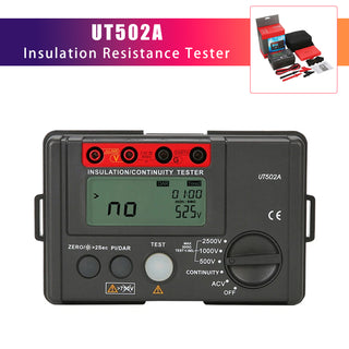 UT502A 2500V Insulation Resistance Meter Ground Tester Megohmmeter Volt