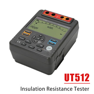 UT512 Insulation Resistance Testers Voltmeter Auto Range 2500V 100GΩ
