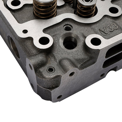 For Kubota V3300 V3300-DI Complete Cylinder Head With Valve Engine 12Valve Generic