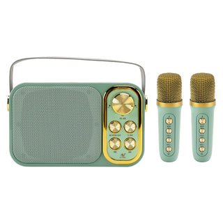 Mini Wireless Bluetooth Speaker 10W Power Home Theater Dual Microphone Speaker