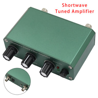 Shortwave Tuned Amplifier 3-30MHz Frequency Coverage Adjustable Gain 0-30dB
