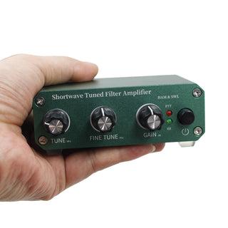 Shortwave Tuned Amplifier 3-30MHz Frequency Coverage Adjustable Gain 0-30dB