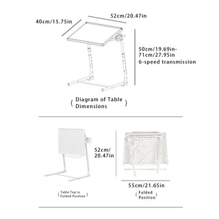 Folding Computer Table Bedside Table Simple Table Bedroom Lazy Table Lift Table