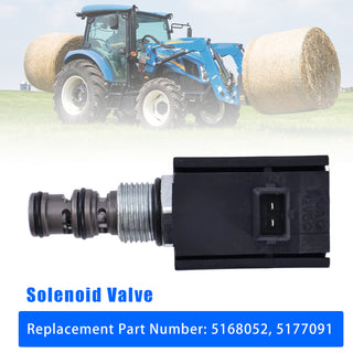 5168052 Solenoid Valve For Ford New Holland 8260 T4.75V T4060F T4030 TM165 T4040