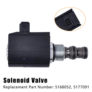 5168052 Solenoid Valve For Ford New Holland 8260 T4.75V T4060F T4030 TM165 T4040