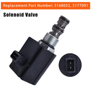 5168052 Solenoid Valve For Ford New Holland 8260 T4.75V T4060F T4030 TM165 T4040