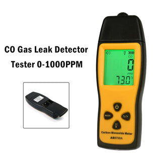 AS8700A Handheld Carbon Monoxide Meter Analyze Leak Detector Tester 0-1000PPM