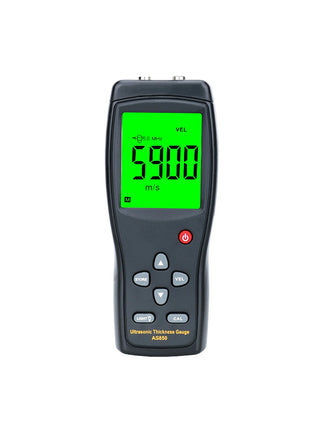 AS850 Portable Digital Ultrasonic Steel Plate Thickness Gauge 1000~9999m/s