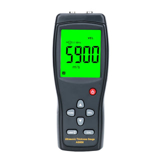 AS850 Portable Digital Ultrasonic Steel Plate Thickness Gauge 1000~9999m/s