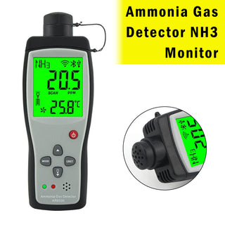 AR8500 Ammonia Gas Detector NH3 Monitor NH3 Gas Analyzer 0-100PPM