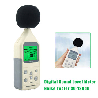 AR814 Digital Sound Level Meter Noise Tester 30-130db