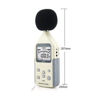 AR814 Digital Sound Level Meter Noise Tester 30-130db