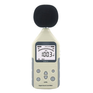 AR814 Digital Sound Level Meter Noise Tester 30-130db