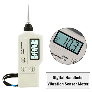 R63A Digital Handheld Vibration Sensor Meter Case Gauge Measure Tester