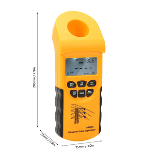 AR600E Cable Height Meter Digital Ultrasonic Cable Height Meter Measurement
