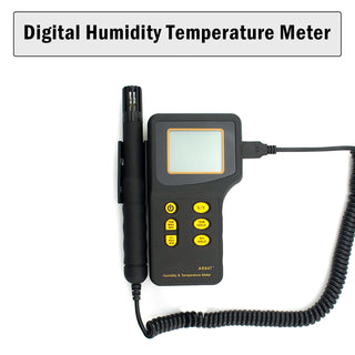 AR847 Digital Humidity Temperature Meter Thermometer Hygrometer 5%~98%
