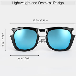 4Pcs Polarized Clip for Ray-Ban Meta Wayfarer & Gen 2 (RW4006/RW4012 Standard 50-22)